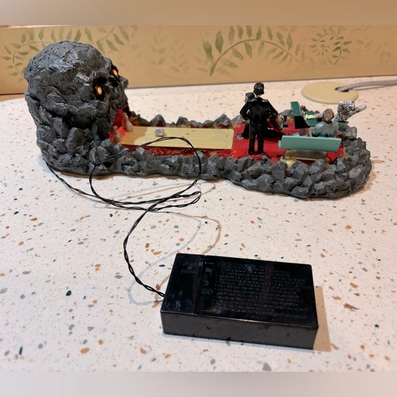 VTG Retired Lemax Halloween Lighted Heads Will Roll Bowling‎ Vampires & Mummy - Picture 6 of 11